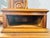Art Nouveau French Walnut-Colored Wall-Mounted Dressing Table with Mirror, 1900 For Sale - Image 11 of 17