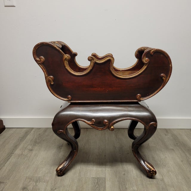 Rococo Italianate Rococo Revival Mahogany Jardinière on Stand, C. 1900 For Sale - Image 3 of 9