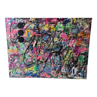 Jp Kilkenny | Monumental Mixed Media Original, "Untitled" For Sale