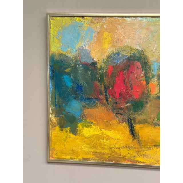 Dick Wästberg, Composition, 1972, Oil on Canvas, Framed For Sale - Image 9 of 18