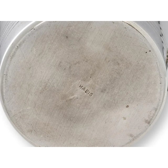 Hollywood Regency Habis Lebanese Silverplate Ice Bucket For Sale - Image 3 of 5