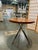 Decca Modern Round Side Table With Chrome Tripod Base For Sale - Image 4 of 8