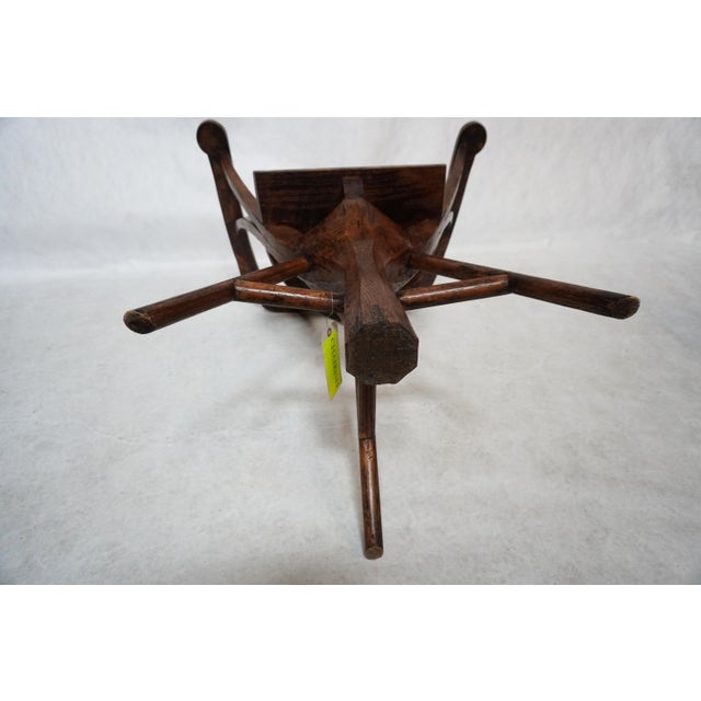 Late 19th Century Primitive Welsh Wooden Chair For Sale - Image 11 of 16