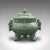 Art Deco 1940s Vintage Art Deco Chinese Celadon Oriental Censer For Sale - Image 3 of 13