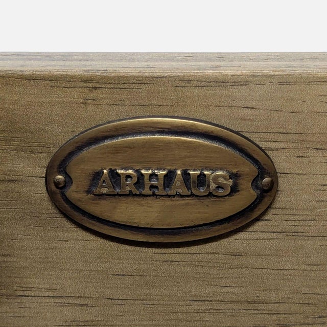 Arhaus Tall Wooden Dresser With Jewelry Cabinet For Sale - Image 11 of 12