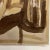Stylized Brown Portrait Watercolor, Signed Circa 1967, 10.5x17 Inches For Sale In San Diego - Image 6 of 9