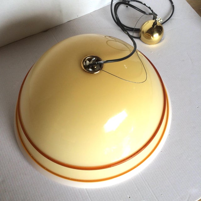 1980s Vintage Murano Glass Suspension, 1980s For Sale - Image 5 of 10