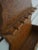 Traditional Primitive Style Wood Collector Sponge Painted Spoon Holder W. Carved Sun Rays For Sale - Image 3 of 8