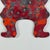 Mid 20th Century Vintage Cast Iron Double Sided Cowboy Shooting Gallery Target, in Red For Sale - Image 5 of 9