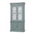 Finished in a soft Green Smoke paint, its exterior evokes the elegance of antique French cabinetry, while the True White...