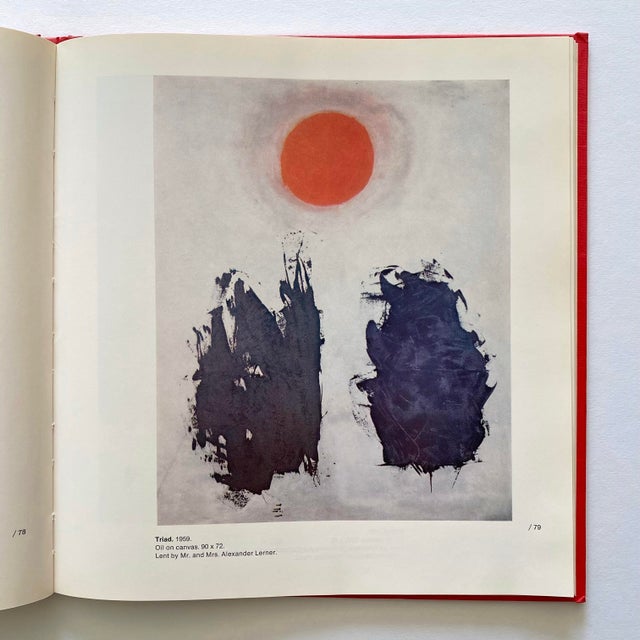 Adolph Gottlieb Vintage 1968 First Edition Abstract Expressionist Lithograph Print Mid Century Modernist Hardcover Exhibition Art Book For Sale - Image 9 of 18