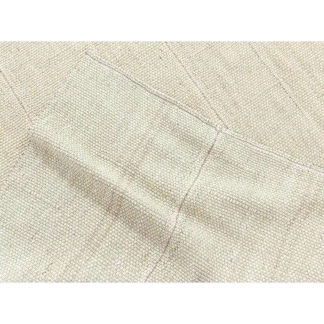 Contemporary Very Light Green Flat Weave Rug by Doris Leslie Blau For Sale - Image 9 of 9