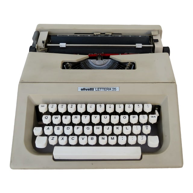 1970s Italian Olivetti Typewriter Chairish