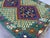 4'5" X 5'10" Green Afghan Chobi Kazak Geometric Wool Flatweave Kilim Rug For Sale - Image 15 of 16