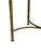 Hollywood Regency Mid 20th Century Brass Hollywood Regency Faux Bamboo Tray Table For Sale - Image 3 of 14