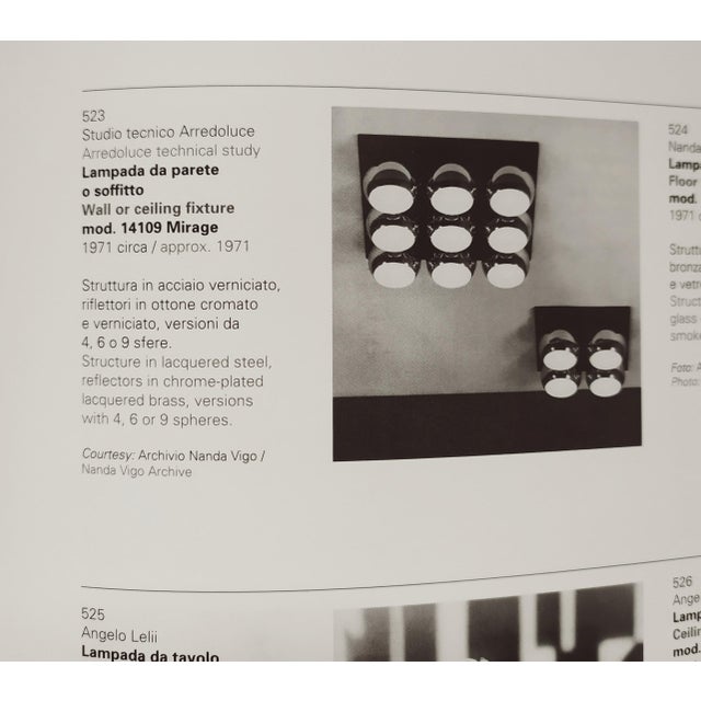 Metal White Wall Light by Angelo Lelii for Arredoluce, 1970s For Sale - Image 7 of 10