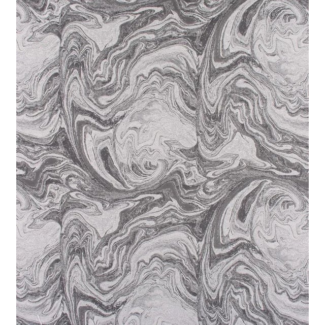 Traditional Sample - The House of Scalamandré Albemarle Fabric, Stone For Sale - Image 3 of 3