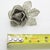 Vintage Italian Handmade Genuine Silver Filigree Rose Shaped Brooch, 1970s For Sale - Image 12 of 13
