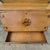 19th Century Antique Yellow Painted Victorian Ladies Slant Front Oak Secretary Desk For Sale - Image 9 of 14