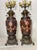 19th Century Rare Pair Antique 19th Century Hinks & Son Duplex Electrified Porcelain Bronze Oil Lamp For Sale - Image 5 of 15