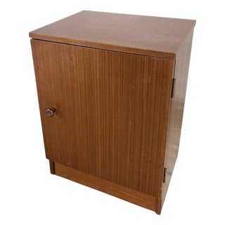 Vintage Teak Bedside Cabinet For Sale