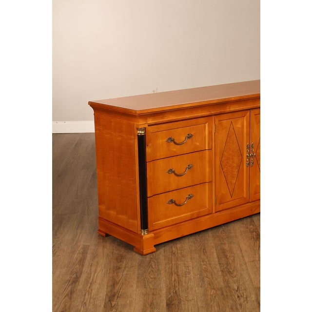 Brown Thomasville Grand Classics Biedermeier Style Maple Dresser For Sale - Image 8 of 18