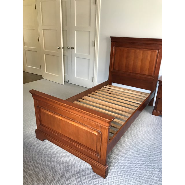 Stanley Young America Cherry Twin Bed Chairish