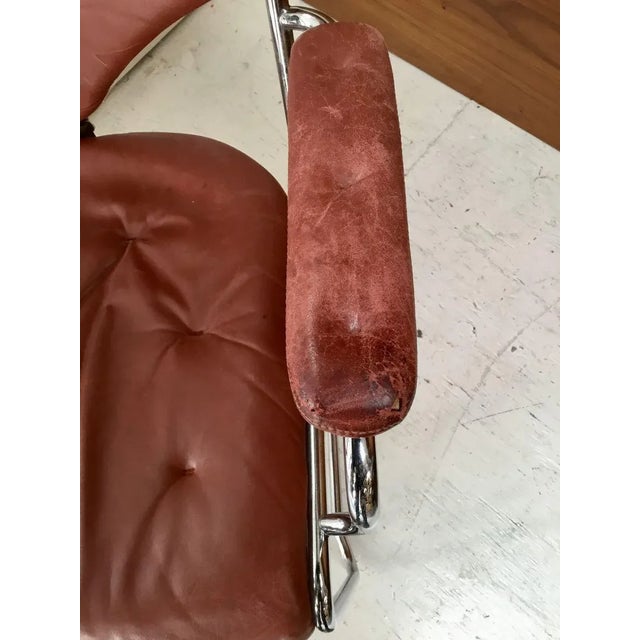 Mid-Century Modern Swedish Desk Chair by Sam Larsson for Dux, 1970s For Sale - Image 3 of 8