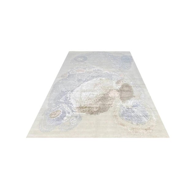 1990s Handwoven Modern Abstract Area Rug 10x14 For Sale - Image 5 of 12