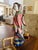 Vintage Chinese Famille Rose Porcelain Court Lady Figurines, Zuichun Pottery – Pair For Sale - Image 4 of 13
