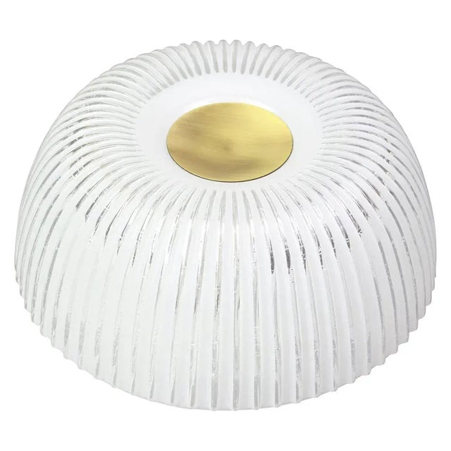 1960s Large German Murano Glass Sconce or Flush Mount from Limburg, 1960s For Sale - Image 5 of 5