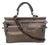 Mid 20th Century Roberto Cavali Metallic Bronze Leather Diva Bag For Sale