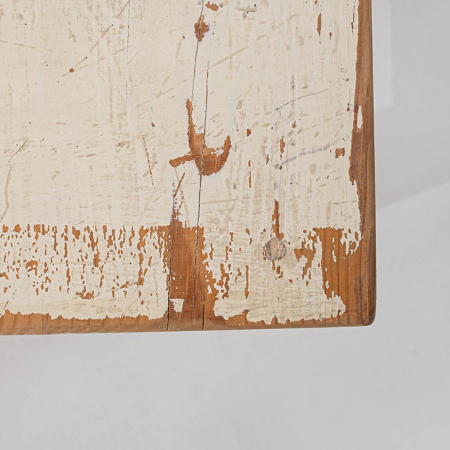Early 20th Century Central European Wood Patinated Stool For Sale - Image 14 of 18