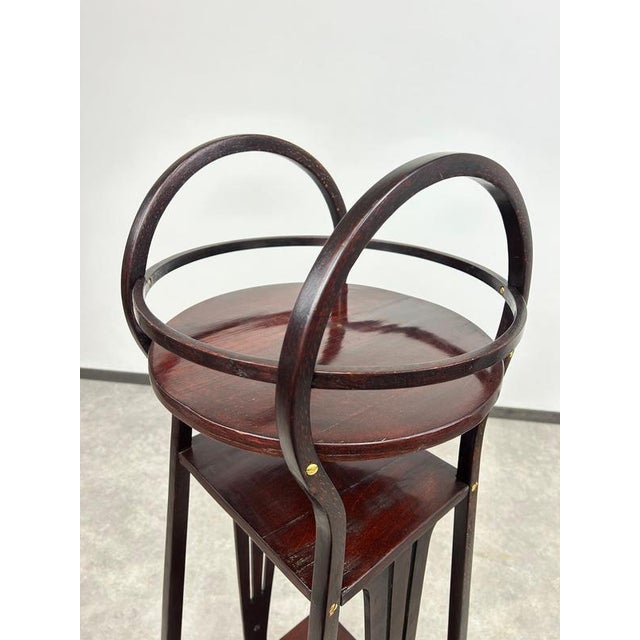 Secession No.9532 Plant Stand attributed to Marcel Kammerer for Thonet, 1890s For Sale - Image 6 of 13