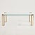 Vintage Brass and Glass Coffee Table, 1970s For Sale - Image 10 of 10