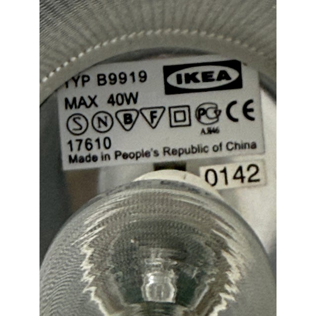 Vintage Table Lamps in Frosted Glass with Diffuser from Ikea, 1980s, Set of 2 For Sale - Image 12 of 18