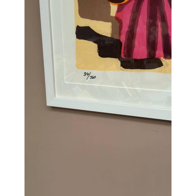 Lars Norrman, African Woman, 1950s, Lithograph, Framed For Sale - Image 7 of 18