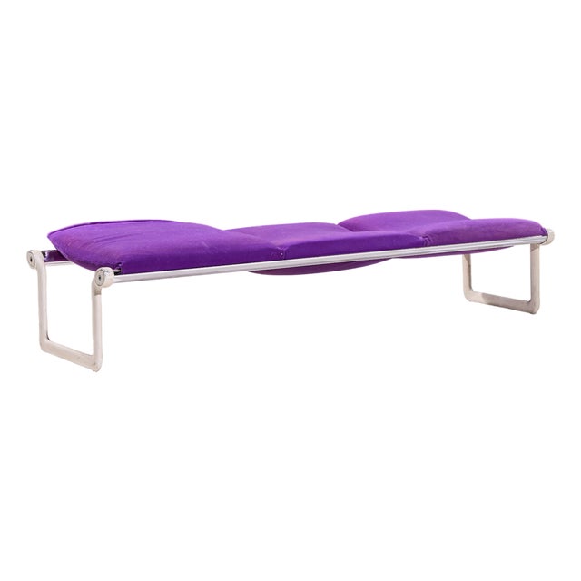 Hannah Morrison for Knoll Mid Century Sling Bench For Sale