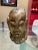Vintage Mid-20th Century Asian Male Head Bust For Sale - Image 6 of 6