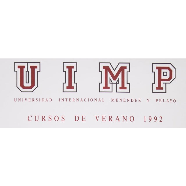 UIMP Poster after Antoni Tapies For Sale - Image 4 of 5