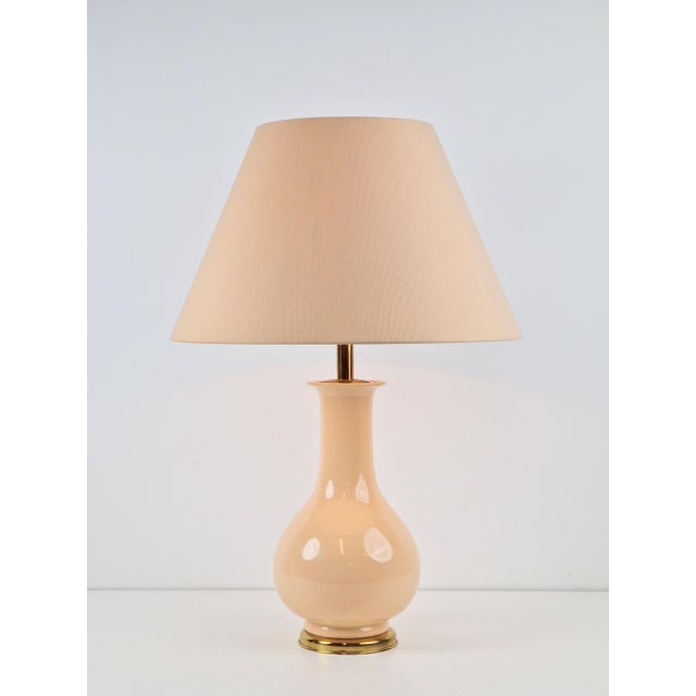 1980s Vintage Jar Table Lamp in Ceramic, 1980 For Sale - Image 5 of 10