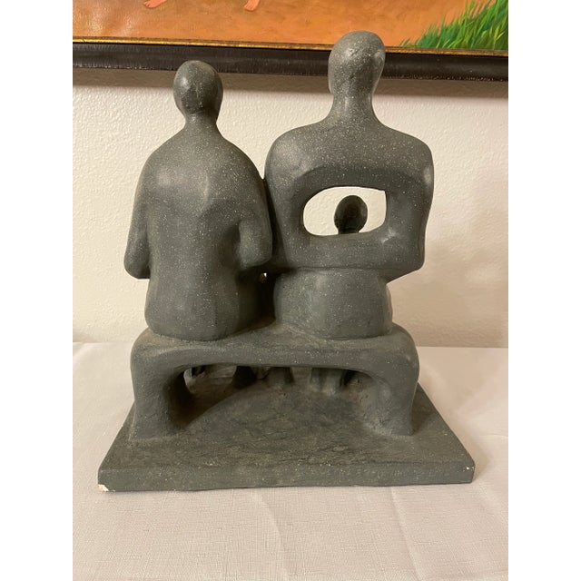 1971 Austin Production Family Sculpture For Sale - Image 9 of 12