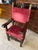 Wood Velvet High Chairs, Set of 4 For Sale - Image 7 of 11