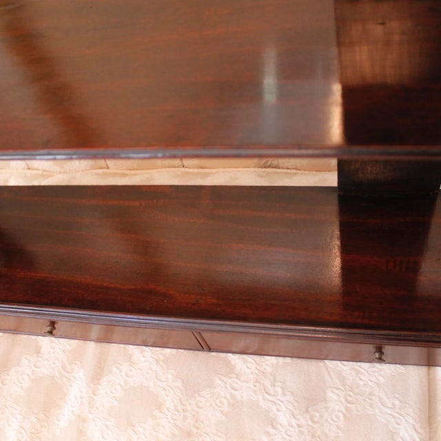 Large George III Period Mahogany Fretwork Hanging Shelf, 18th Century For Sale - Image 9 of 11