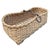 Farmhouse Hand-Woven Oak Splint Basket With Horse Bit Handle by Elizabeth Worley For Sale - Image 3 of 13