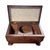 Antique Early 19th Century William IV Regency English Mahogany Tea Sarcophagus Caddy For Sale - Image 6 of 9