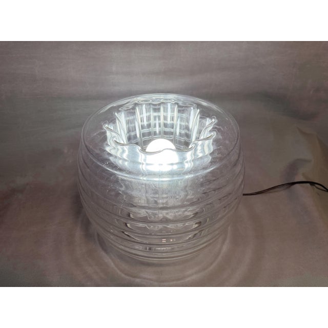 Vintage Table Lamp in Glass from Peill & Putzler, 1970s For Sale - Image 9 of 9