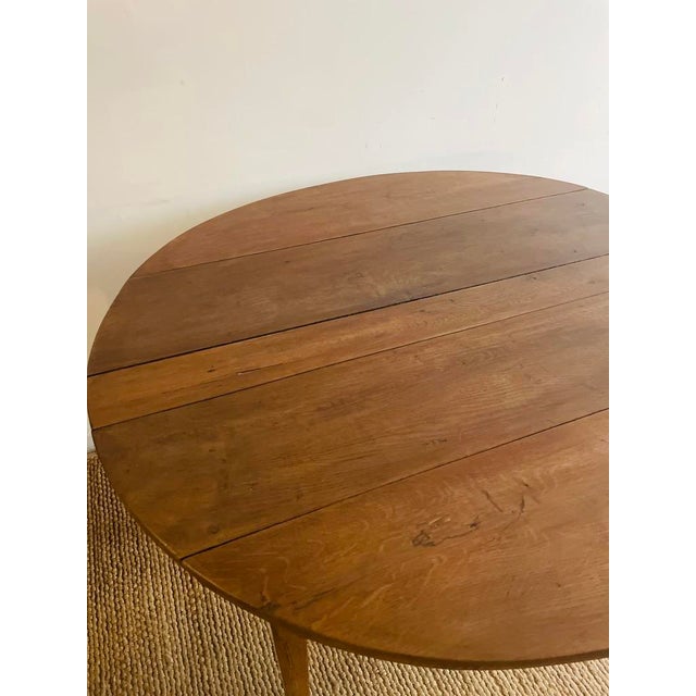 Wood Antique French Folding Dining Table For Sale - Image 7 of 11