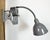 Vintage Industrial Gooseneck Scissor Wall Lamp from Elektroinstala, 1960s For Sale - Image 12 of 18
