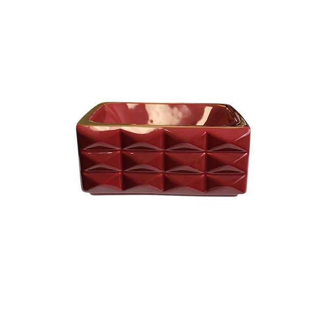 1970s MCM English Watney's Red Barrel Pub Ashtray Catchall For Sale - Image 4 of 5